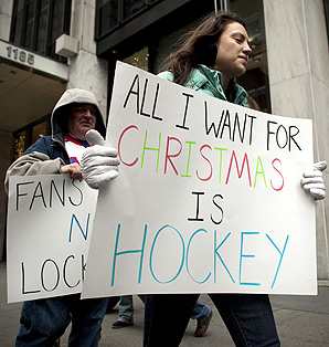 Even though there's no NHL games thanks to the lockout, fans are likely to remain loyal to the sport.